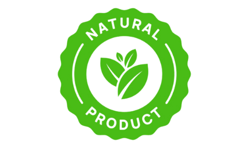 All natural formula badge