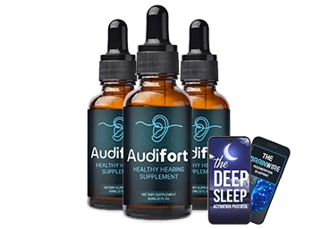Audifort bottles shown together