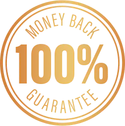 90 day money back guarantee badge for Audifort